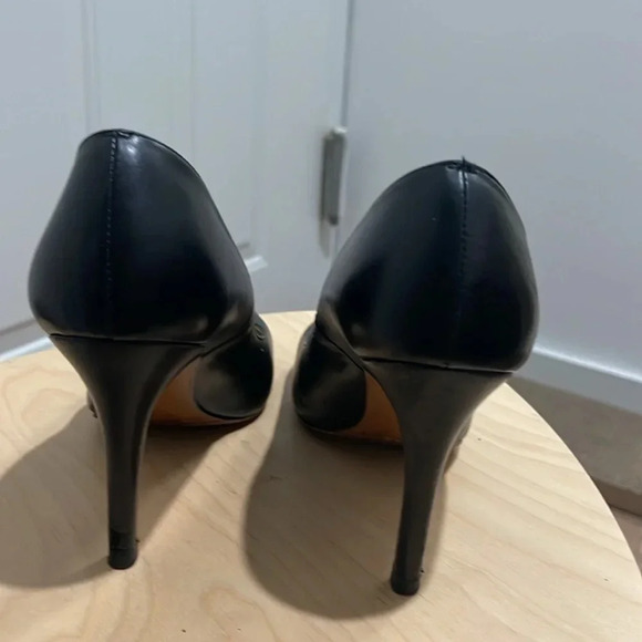 L.K. Bennett Shilo Leather Pumps Stilettos size 6.5 (37 EU) High Heeled Elegance - Picture 3 of 8
